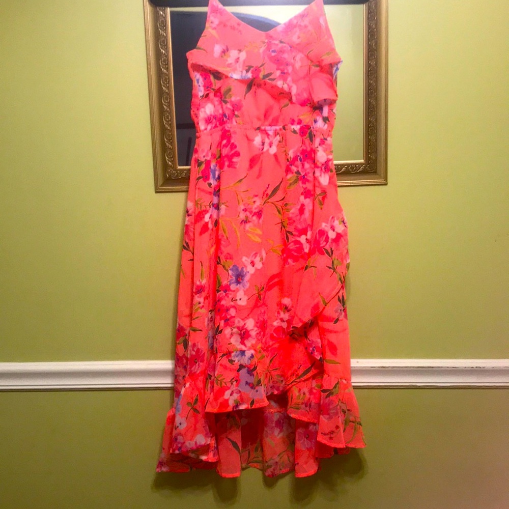 Girls Floral Dress XL